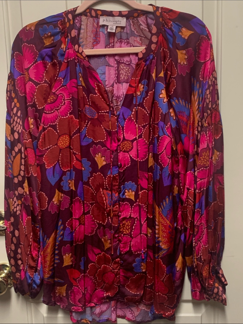 Philosophy Long Sleeve Blouse